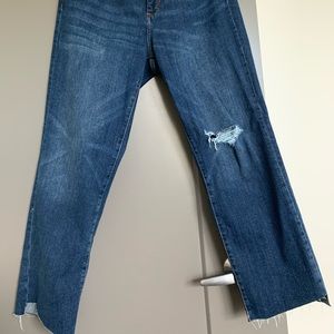 Premium denim, girlfriend fit